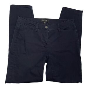 Talbots Navy Blue Pants Jeans Straight Leg‎ Size 2p